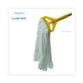 Customer Appreciation Sale! Save up to $60 on Select Tools | Boardwalk BWK4024RCT #24 Size Rayon Pro Loop Web/Tailband Wet Mop Head - White (12/Carton) image number 7