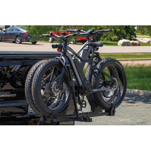 Detail k2 hitch mounted bike rack 2025