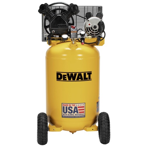Air Compressors | Dewalt DXCM301 1.6 HP 30 Gallon 155 Max PSI 6.2 SCFM @ 40 PSI 5.3 SCFM @ 90 PSI Single-Stage Oil-Lube Electric Portable Vertical Air Compressor image number 0