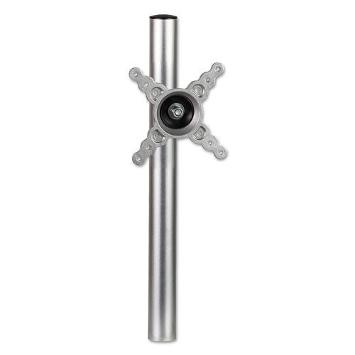 Office Furniture & Lighting | Fellowes Mfg Co. 8042801 180 Degree Rotation 180 Degree Pan Lotus Single Monitor Arm Kit for 26 in. Monitors Supports 17 lbs. - Silver image number 0