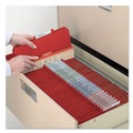 File Folders | Smead 14095 8 SafeSHIELD Fasteners 3 Dividers Letter Size Eight-Section Pressboard Top Tab Classification Folders - Bright Red (10/Box) image number 6
