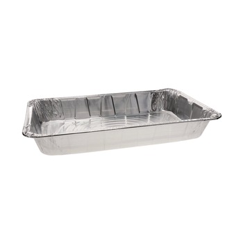 Pactiv Corp. 19.6 x 11.6 3.4 in. Full-Size Deep Aluminum Steam Table Pan (40/Carton)