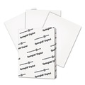  | Springhill 016000 67 lbs. Bristol Weight 8.5 in. x 11 in. Digital Vellum Bristol White Cover - Vellum White (250/Pack) image number 0