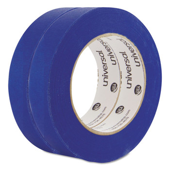 Universal 24 mm x 54.8 mm Premium UV-Resistant Masking Tape - Blue (2 Rolls/Pack)
