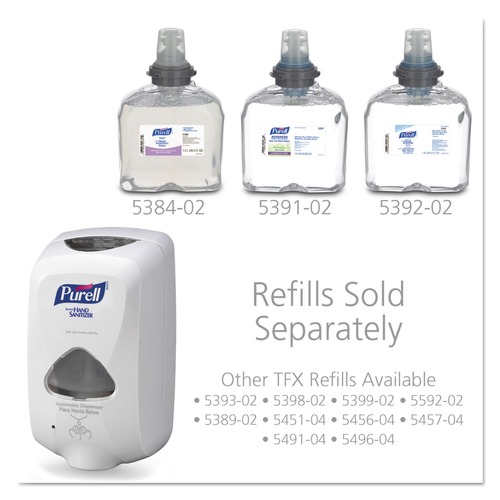 Cleaning & Janitorial Supplies | PURELL 2720-12 Tfx Touch Free Dispenser, 1200ml, Dove Gray image number 0