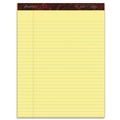 Office Jansan | Ampad 20-020R Gold Fibre 8.5 in. x 11.75 in. Quality Writing Pads - Wide/Legal, Canary-Yellow (1-Dozen) image number 1