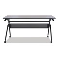 Labor Day Sale! Save $30 off $199! | Alera ALETT6024CM 59.5 in. x 23.63 in. Rectangular Reversible Laminate Table Top - Medium Cherry/Mahogany image number 2