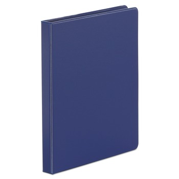 Universal UNV30402 Economy Non-View Round 3-Ring 0.5 in. Capacity 11 in. x 8.5 in. Ring Binder - Royal Blue