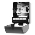 Cleaning & Janitorial Supplies | Tork 772828 12.32 in. x 9.32 in. x 15.95 in. Mechanical Hand Towel Roll Dispenser for H80 System - Black image number 4