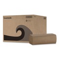 Permanent Markers | Boardwalk SF4000K-FSC 9 in. x 9.5 in. 1-Ply Folded Paper Towels - Kraft (16/Carton) image number 0