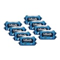 Toilet Paper | Cottonelle 35970 Fresh Care 1-Ply 3.73 in. x 5.5 in. Flushable Cleansing Cloths - White (8/Carton) image number 0