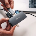 Office Electronics & Batteries | Verbatim 32152 9 Port USB-C Pro Multiport Hub - Gray image number 7