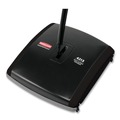 Cleaning & Janitorial Supplies | Rubbermaid Commercial FG421388BLA 44 in. Steel/Plastic Handle Dual Action Sweeper - Black/Yellow image number 2
