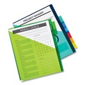 Office Jansan | Avery 11907 Big Tab 11.13 in. x 9.25 in. 8-Tab Insertable Plastic 2-Pocket Dividers - Assorted (1-Set) image number 8