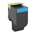 Ink & Toner | Lexmark 70C1HC0 70C1HC0 3,000 Page-Yield Return Program High-Yield Toner - Cyan image number 1