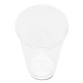 Cups and Lids | Karat C-KC32 32 oz. PET Plastic Cups - Clear (300/Carton) image number 2