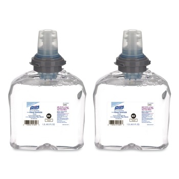 PURELL 5393-02 1,200 mL Refill Advanced Hand Sanitizer E3-Rated Foam - Fragrance-Free (2/Carton)