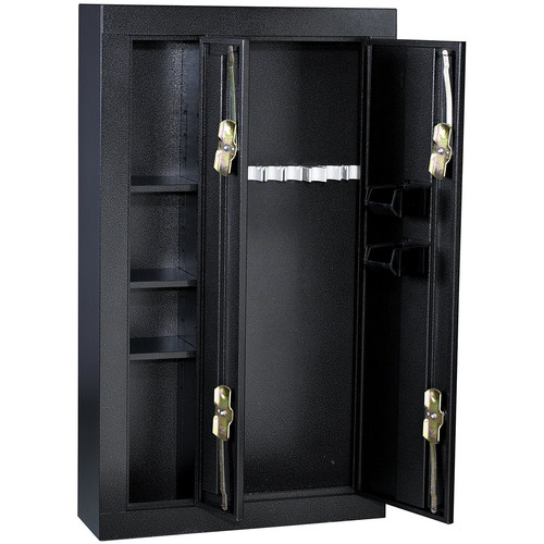 Homak Hs30136028 8 Gun Double Door Steel Security Cabinet Black