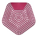 Cleaning & Janitorial Supplies | Boardwalk WCBX-P-010I010I-01-AAS80- 0.11 oz WCBasix Urinal Screen - Apple Cinnamon Scent, Red (10/Box) image number 3
