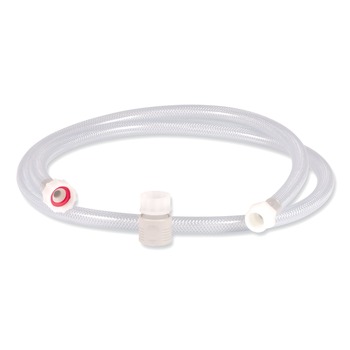 Boardwalk 0.5 in. x 6 ft. PDC Hose Kit - Clear/Green (1-Kit)