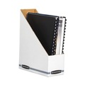 Office Jansan | Bankers Box 10723 4 in. x 9.25 in. x 11.75 in. Stor/File Corrugated Magazine File - White (12/Carton) image number 3