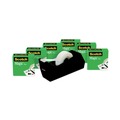 Office Jansan | Scotch 810K6C38 0.75 in. x 83.33 ft. 1 in. Core Magic Tape Desktop Dispenser Value Pack - Clear (6/Pack) image number 0