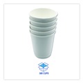 Cups and Lids | Boardwalk BWKDW10HCUP 10 oz Double-Walled Paper Hot Cups - White (500/Carton) image number 4