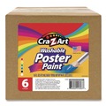 Acrylic & Tempera Paint | Cra-Z-Art 01611 Washable Kids Paint, Assorted Colors, 16 oz Bottle, 6/Pack image number 1