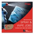 Cleaning & Janitorial Supplies | WypAll 05123 L10 9.1 in. x 10.25 in. Windshield Towels - Light Blue (224/Pack, 10 Packs/Carton) image number 7