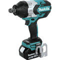 Impact Wrenches | Makita XWT07T 18V LXT 5.0 Ah Brushless High Torque 3/4 in. Impact Wrench Kit image number 2