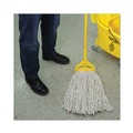 Customer Appreciation Sale - Save up to $60 off | Boardwalk BWK2032CEA No. 32 Cotton Cut-End Wet Mop Head - White image number 6