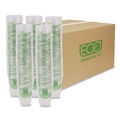 Office Jansan | Eco-Products EP-CC9S-GS GreenStripe 9 oz. Renewable and Compostable Cold Cups - Clear (1000/Carton) image number 0