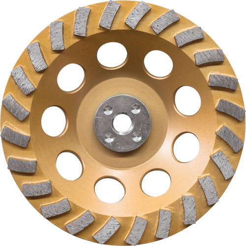 Grinding, Sanding, Polishing Accessories | Makita A-96425 7 in. Anti-Vibration 24 Segment Turbo Diamond Cup Wheel image number 0