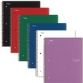 Office Jansan | Five Star 06208 11 in. x 8.5 in. 5-Subject Medium/College Rule Wirebound Notebook with 8 Pockets - Assorted Cover (200 Sheets) image number 0