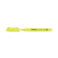  | Universal UNV08856 Chisel Tip Pocket Highlighter Value Pack - Yellow (36/Pack) image number 2