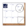 Bulletin Boards | AT-A-GLANCE G1000-17 12-Month: Jan 2026 to Dec 2026 12 in. x 12 in. Victorian Illustrations Artwork Illustrator's Edition Wall Calendar - White/Blue Sheets image number 2