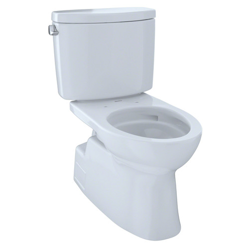 Fixtures | TOTO CST474CEFG#01 Vespin II Two-Piece Elongated 1.28 GPF Toilet (Cotton White) image number 0