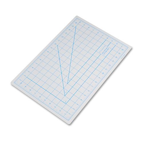 Office Jansan | X-ACTO X7761 12 in. x 18 in. Size 1 in. Grid Nonslip Bottom Self-Healing Cutting Mat - Gray image number 0