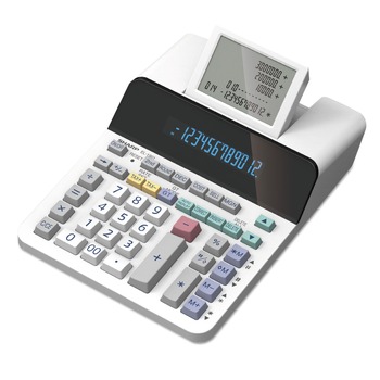 Sharp Paperless Printing Calculator with Check and Correct