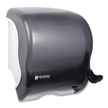 Office Jansan | San Jamar T950TBK 12.5 in. x 8.5 in. x 12.75 in. Element Lever Roll Towel Dispenser Classic - Black Pearl image number 3