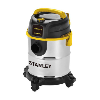 Stanley Sl18143 4 0 Peak Hp 5 Gal Portable S S Wet Dry Vacuum With Casters Cpo Outlets