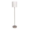 Office Furniture Accessories | Ledu L9135 Table 12.63 in. High and Floor 61.5 in. High Slim Line Lamp Set - Silver (2/Pack) image number 1