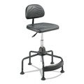  | Safco 5117 Task Master 17 in. to 35 in. Seat Height Supports Up to 250 lbs. Economy Industrial Chair - Black image number 0