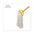 Mops | Boardwalk BWK2032RCT No. 32 Rayon Cut-End Wet Mop Head - White (12/Carton) image number 5