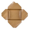 Food Trays, Containers, and Lids | GEN KS10121 Reclosable 54 oz. Paper Take-Out Box - Kraft (200/Carton) image number 1