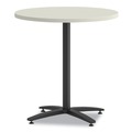 Office Desks & Workstations | HON HBTTRND30.N.B9.LOFT 30 in. Diameter Between Round Table Top - Silver Mesh image number 1