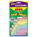 Office & Office Supplies | TREND T46917 Smiling Star Sticker Assortment Pack - Assorted Colors (2500/Pack) image number 0