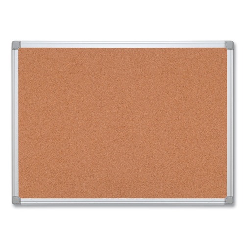  | MasterVision CA271790 Earth Series 72 in. x 48 in. Aluminum Frame Cork Board image number 0