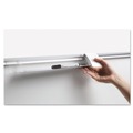Office & Office Supplies | MasterVision MA2794830 72 in. x 48 in. Ruled Magnetic Dry Erase Planning Board - White Lacquered Steel Surface, Silver Aluminum Frame image number 3
