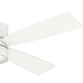 Ceiling Fans | Casablanca 59070 Bullet 54 in. Contemporary Snow White Indoor Ceiling Fan image number 1